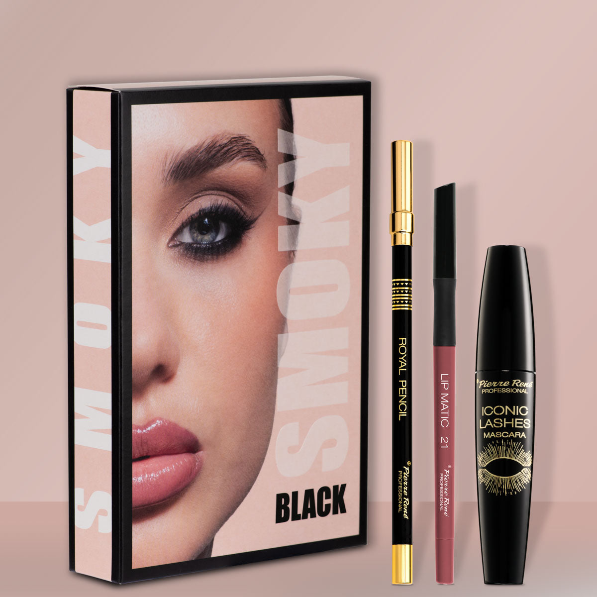 Universal Makeup Set-Smoky Black 