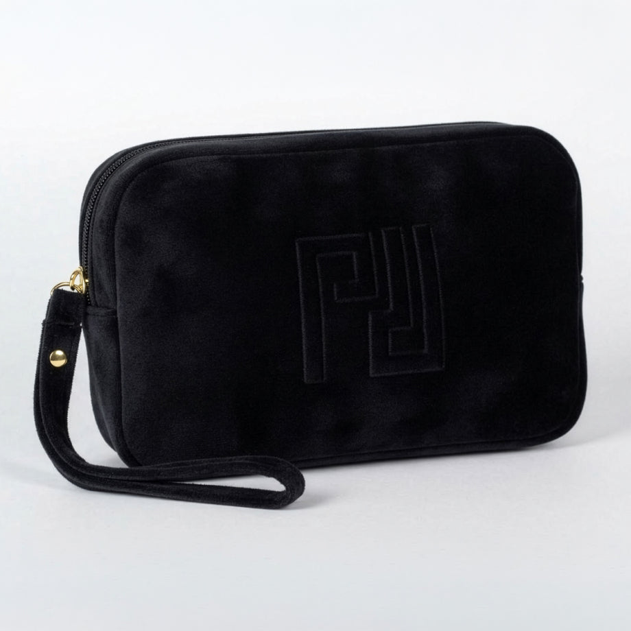 BLACK COSMETIC BAG